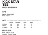 Kick Star Tee (Black) K25QB678
