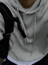 Taper Daily Cotton Double Weave Overfit Hoodie