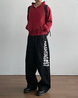 Roving Slub Cropped Hooded Zip-up
