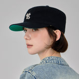 Leaf Chain VZ Monogram Pillbox Cap / Black