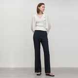 (Z-PT-5520)ESSENTIAL BOOTCUT PANTS