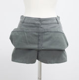Eden zipper pants skirt