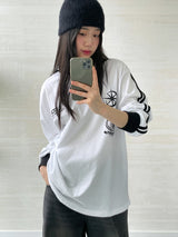 (UNISEX) 89 Line Long Sleeve T-shirt
