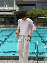LMN Airy ST Linen Wide Pants (3 colors)