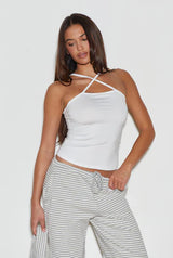 Athletic tank top - white