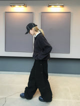 ムーブカットスナップワイドパンツ(3c)