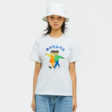 プレイ, イートアンドスリープショートスリーブTシャツ (White)