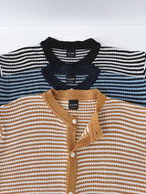 Chain round short-sleeved cardigan