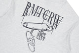 シルバークリップペンダントtシャツ