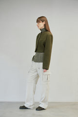 WOOL SLIM STADIUM JUMPER