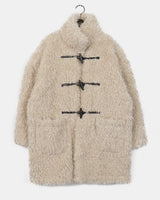 Mical oversized fur duffle coat