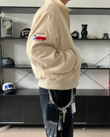 [Free Shipping] ST パッチ ブルゾン ジャケット (2C)