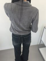 ダブル2WAYジップアップ (2color)