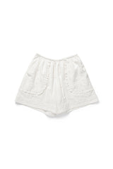 Coffin lace shorts