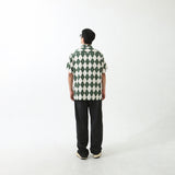 ARGYLE FUNK HALF SHIRTS GREEN