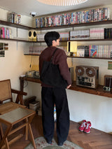 ウェイピンタックカーブドパンツ