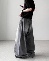 Bagger Gray Balloon Denim