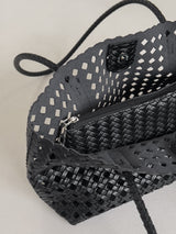 [Pouch SET]ラタン ウィービング ショルダー バッグ