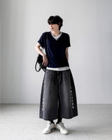 Able Lettering Bermuda Denim