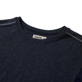 クリースハーフTシャツ / ネイビー