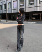 Eylet flat heels