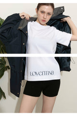マルチプリンティングTシャツ_ホワイト