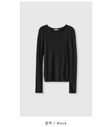 Clent Rolling Round Slim Knit / 4 colors
