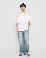 25FW ACベアベーシックロゴ半袖Tシャツ クリーム