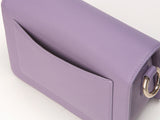 ISLE MINI ショルダーレザーバッグ / Purple Lilac