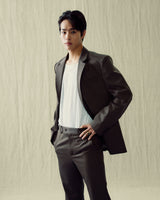 Stranger Classic Fit Suit Jacket (Brown)