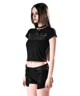バッド ゲートウェイ グリッター Tシャツ ブラック