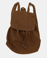 Taple denim cotton bucket backpack