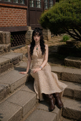 BLOOMING GARDEN CHIFFON DRESS