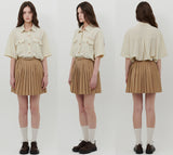 ストライプポケットシャツ [BEIGE]