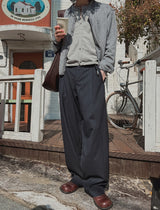 Tough Stripe Wide Slacks