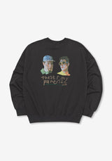 [SEMADE] Boys Back Printing Sweatshirt