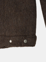 [F/W] Wolf fur biker jacket(3color)