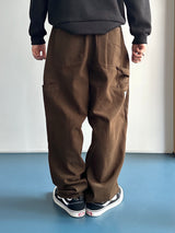 Unit Carpenter Cotton Wide Pants 4C