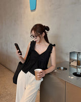Bomi frill blouse