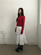 Chihiro Pintuck Midi Skirt (2 Colors)