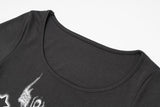 ミラ・ミュージック・グラフィック・スリムTシャツ