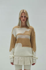 LOOSE COLOR MIX KNIT