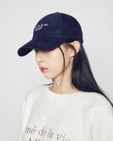 25FW コーデュロイベーシックロゴボールキャップ