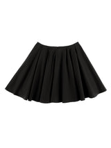 コットンフレアスカート (BLACK)