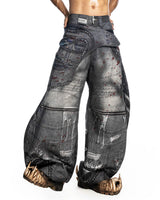 THUNDERFORGED PRINTED DENIM PANTS