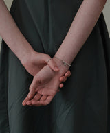 [925 silver] Huit.silver.68 / mini corde bracelet