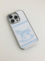 ブルーホースケース (シルバーグラス)