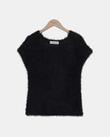 Pue Mohair Cap-Sleeve Knit