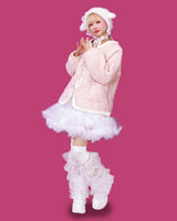 baby sheep wool hat (2color)