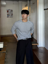 Dart pin stripe slacks
